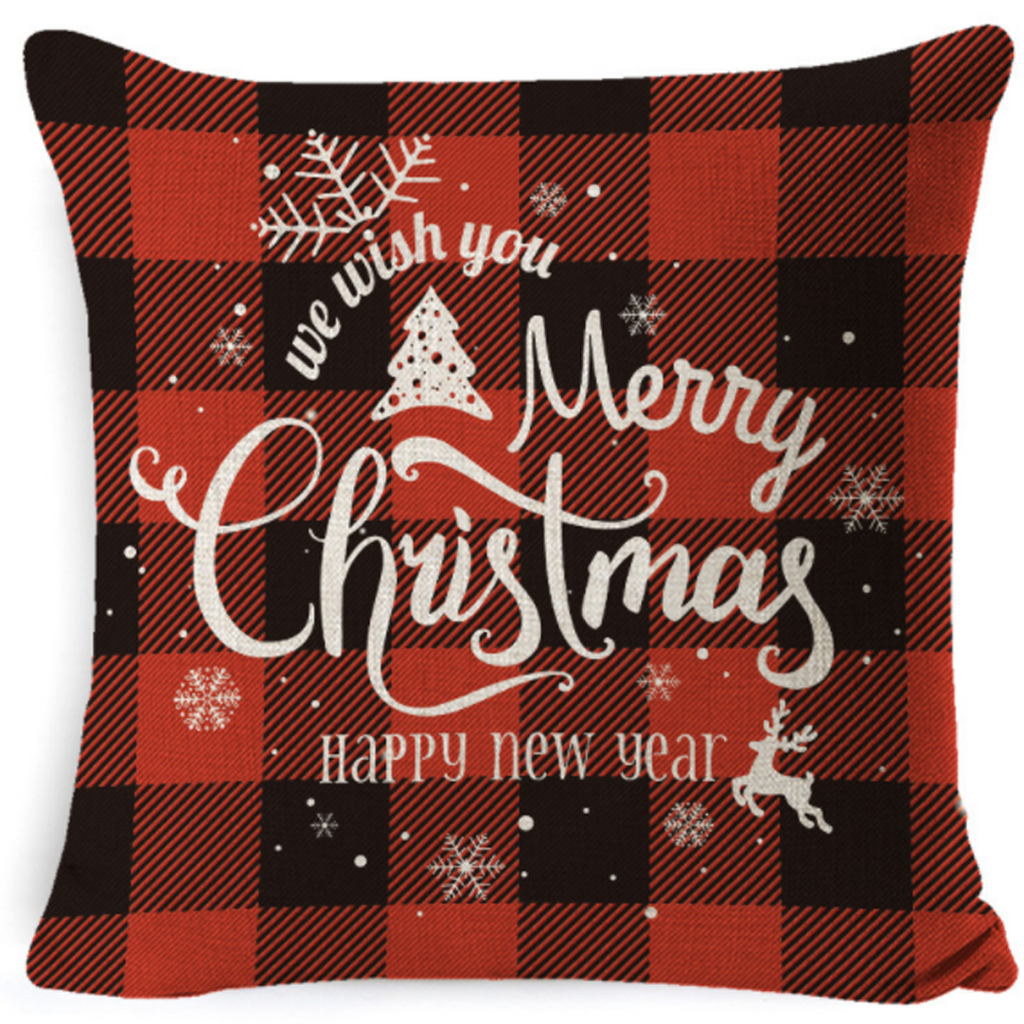 DECORate Christmas Theme Pillowcase