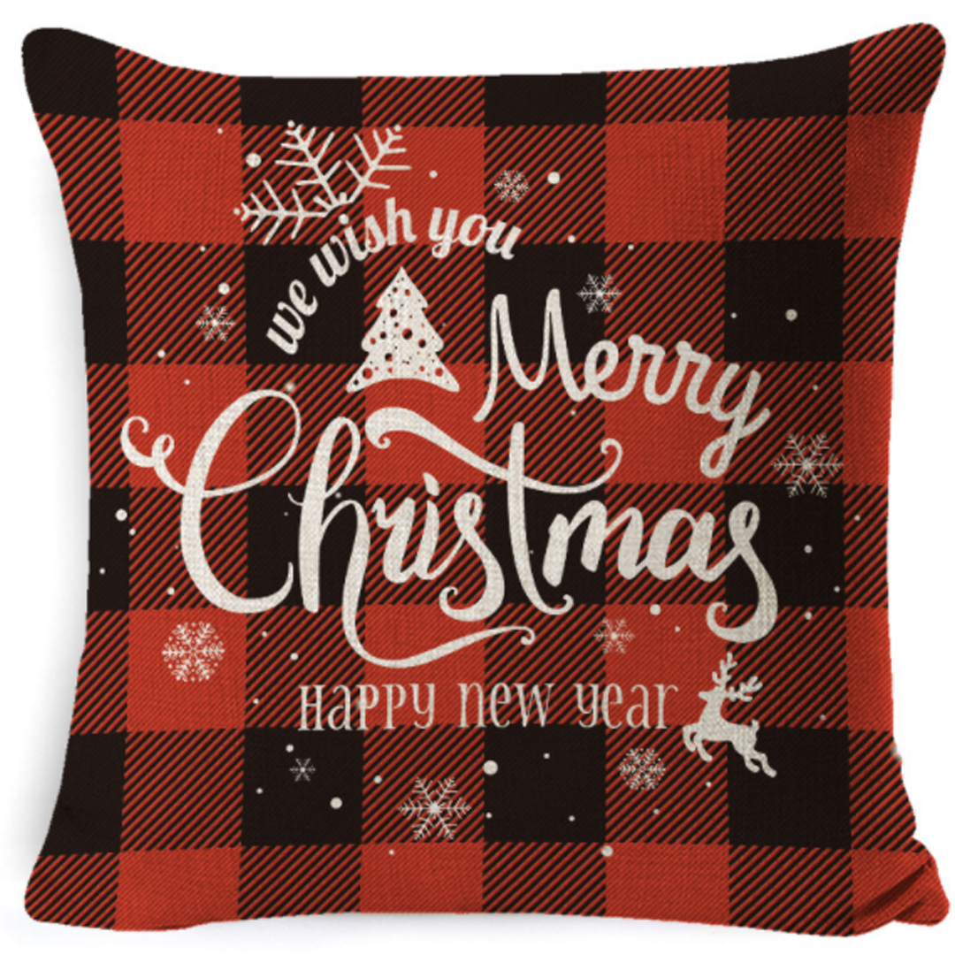 DECORate Christmas Theme Pillowcase