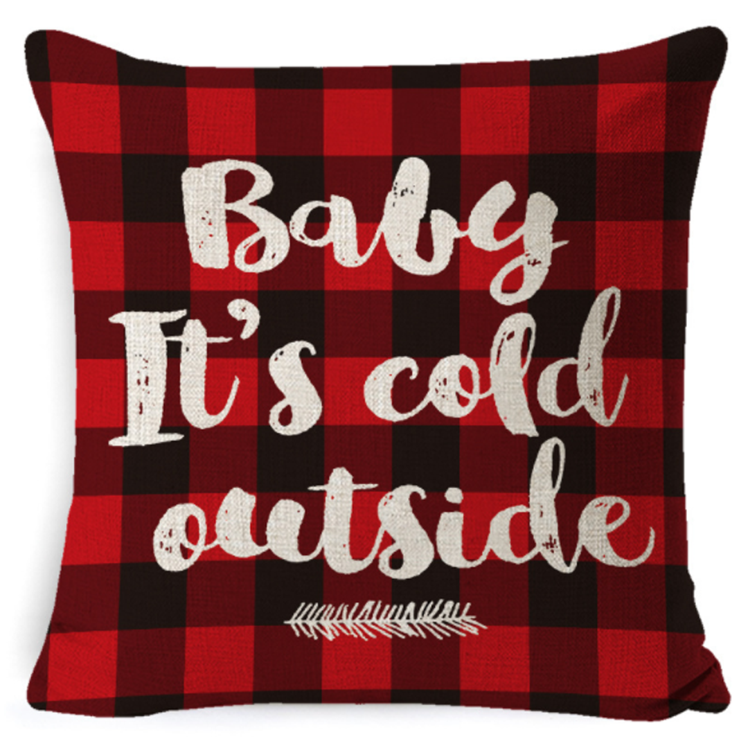 DECORate Christmas Theme Pillowcase