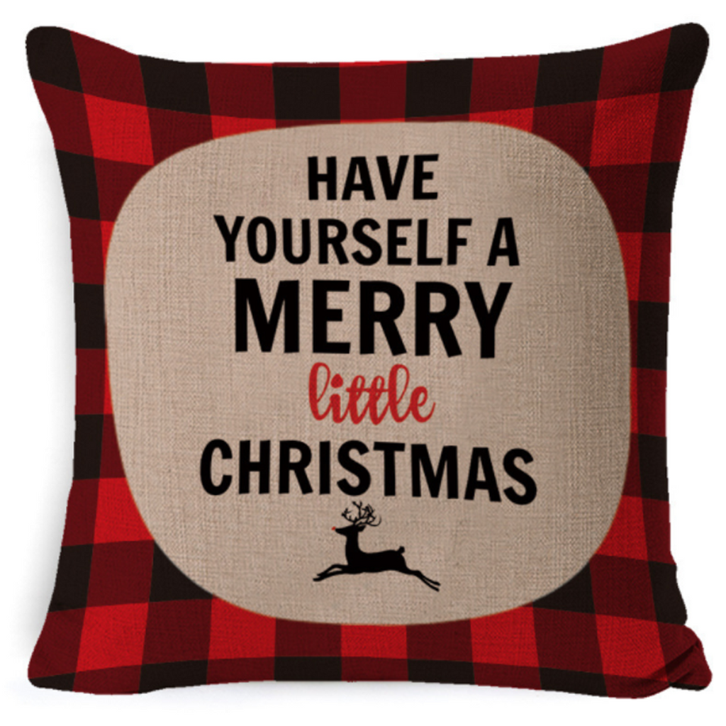 DECORate Christmas Theme Pillowcase