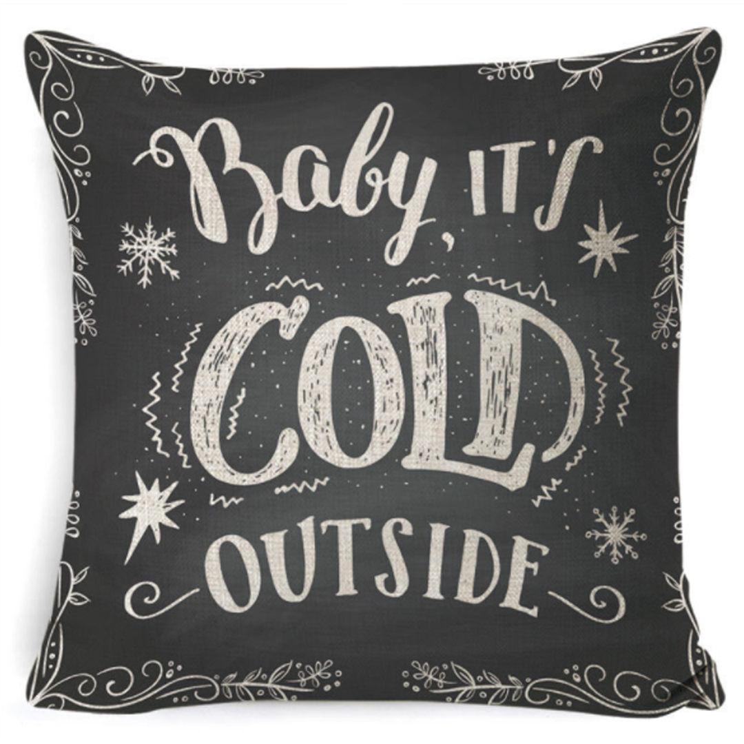 DECORate Christmas Theme Pillowcase