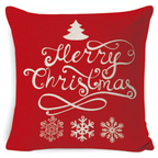 DECORate Christmas Theme Pillowcase