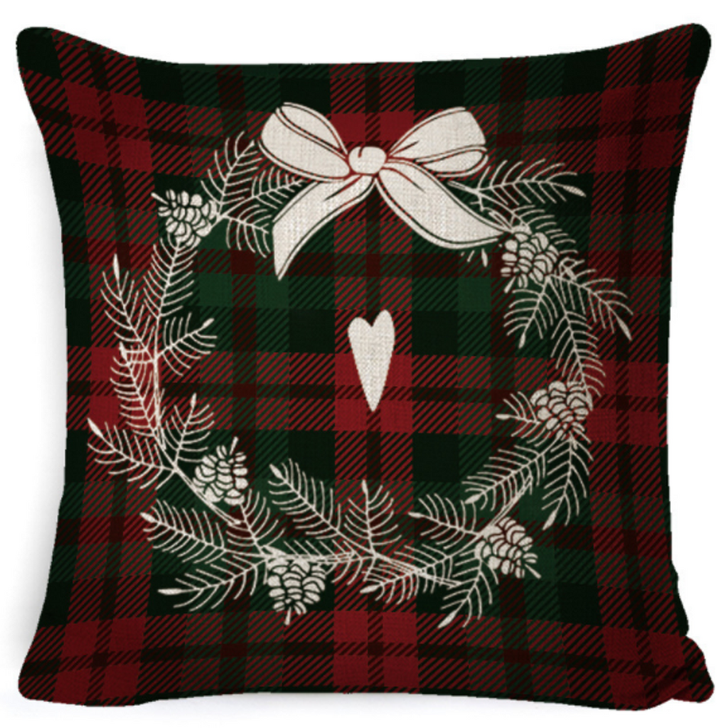 DECORate Christmas Theme Pillowcase