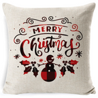 DECORate Christmas Theme Pillowcase