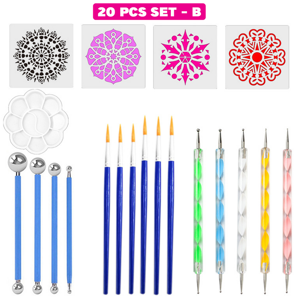 JustBaked Mandala Dotting Pastry Tool