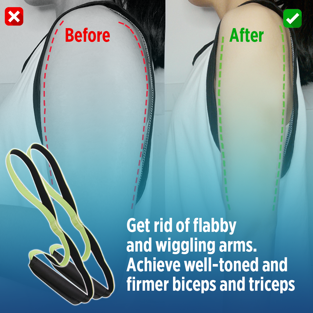 BodyFlex Arm Resistance Band Trainer