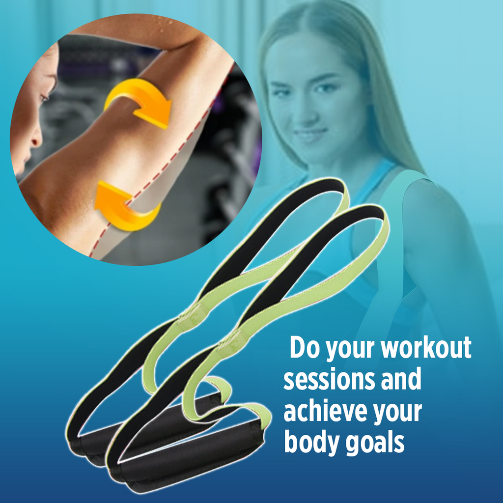 BodyFlex Arm Resistance Band Trainer