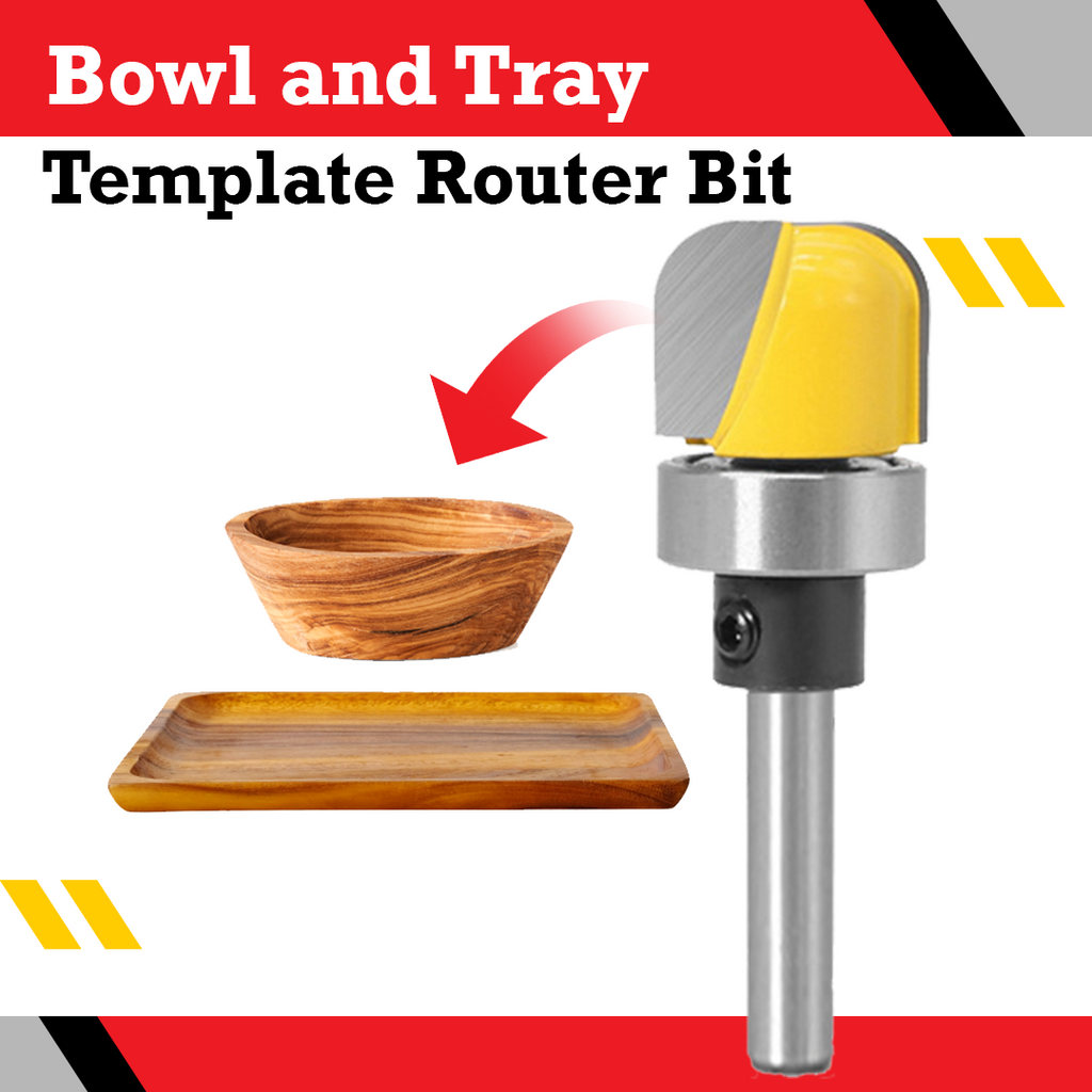 Bowl and Tray Template Router Bit