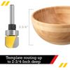 Bowl and Tray Template Router Bit