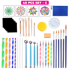 JustBaked Mandala Dotting Pastry Tool