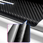 CarMax Carbon Fiber Door Sill Protector Sticker