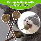 Catnip Lollipop with Matatabi Stick
