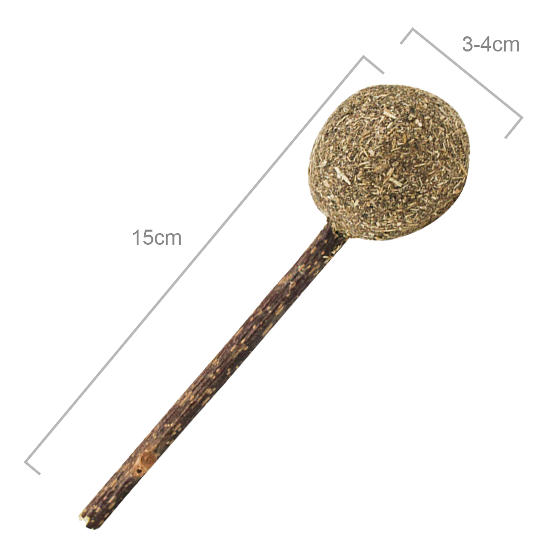 Catnip Lollipop with Matatabi Stick