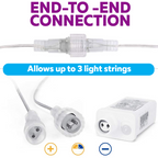 ChristmasPLUS LED Icicle Lights