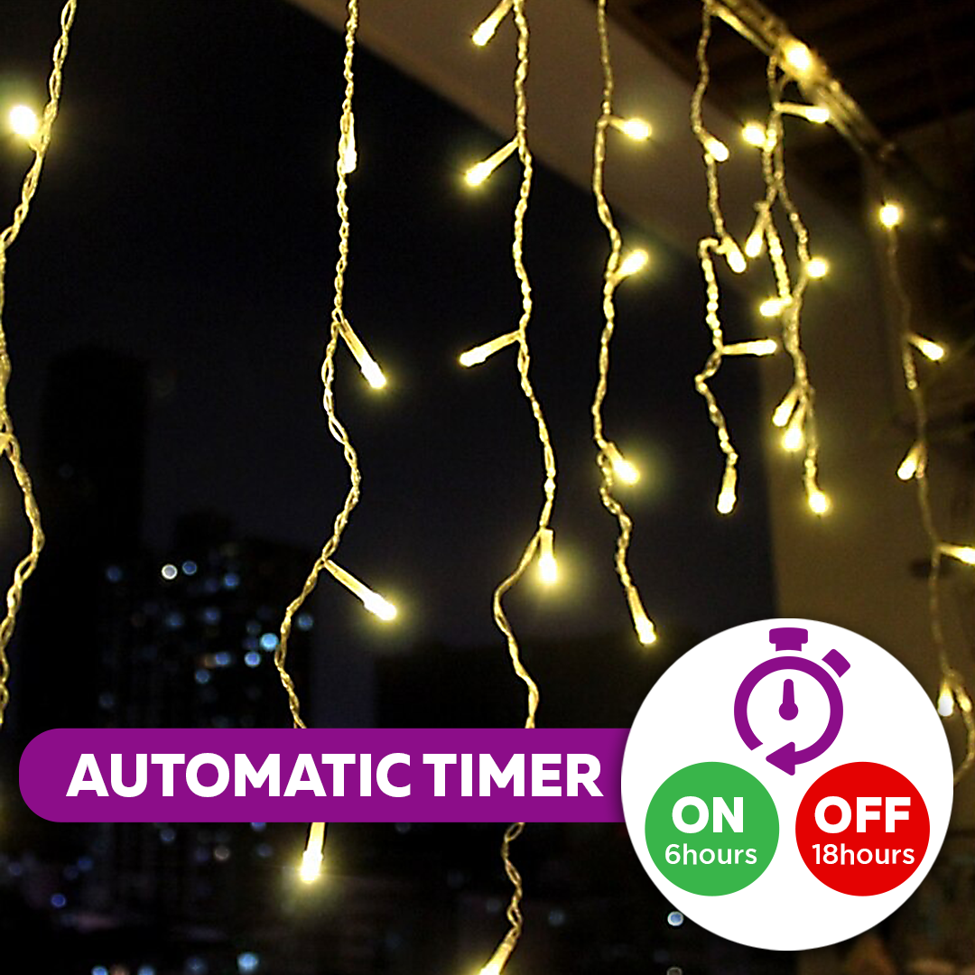 ChristmasPLUS LED Icicle Lights