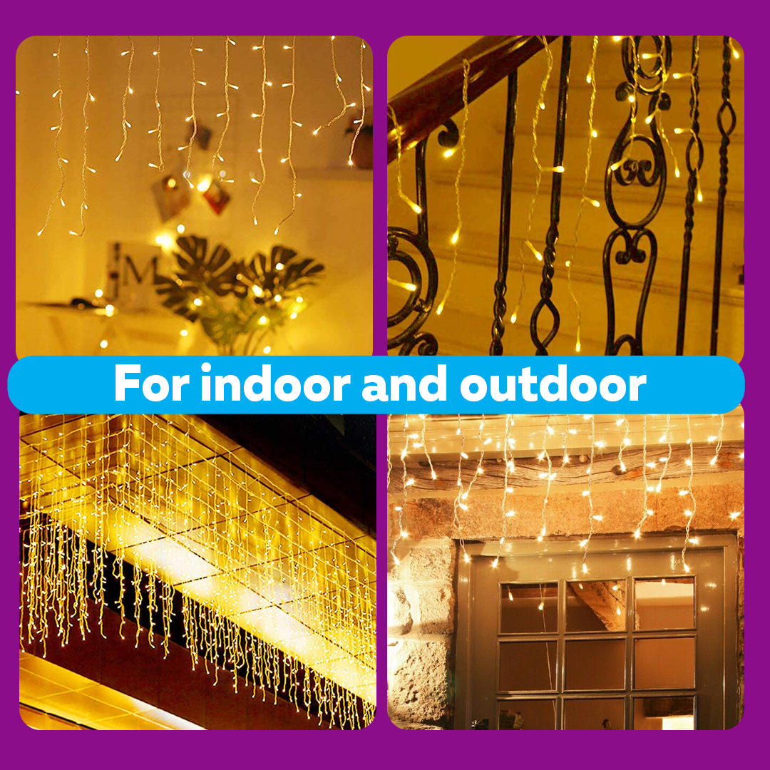 ChristmasPLUS LED Icicle Lights