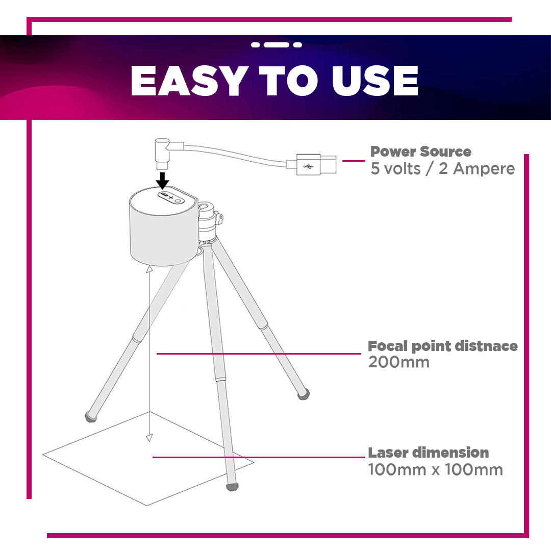 Compact Woodpecker Laser Engraver