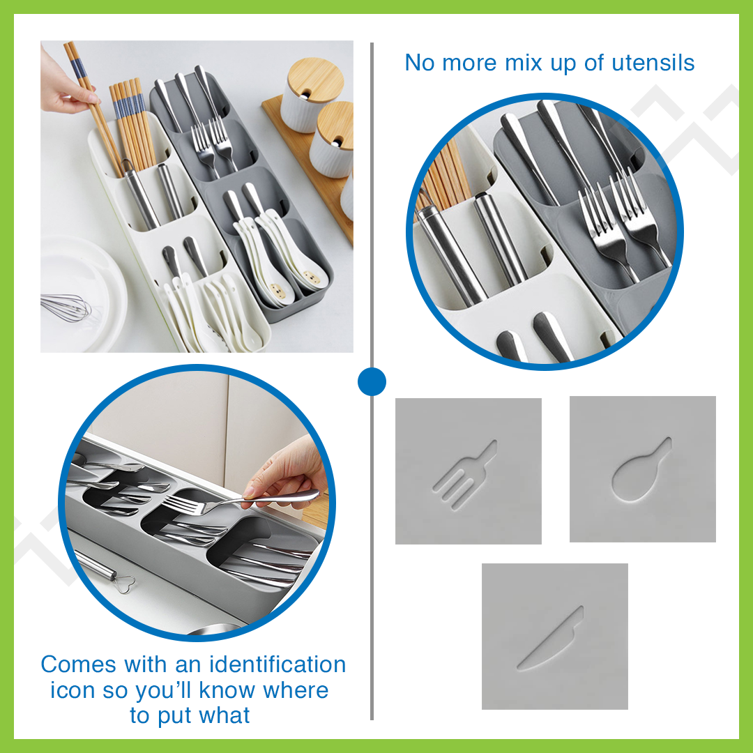 Cutlery Kitchen Drawer Organizer