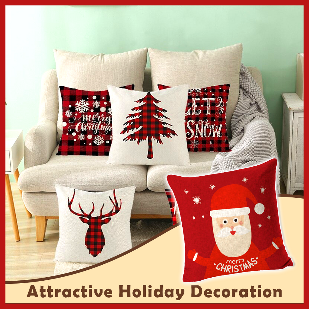 DECORate Christmas Theme Pillowcase