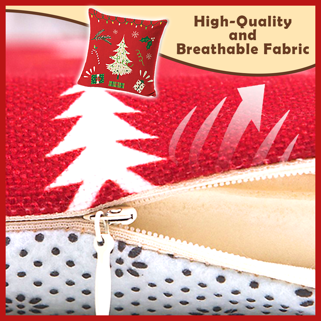 DECORate Christmas Theme Pillowcase