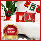 DECORate Christmas Theme Pillowcase
