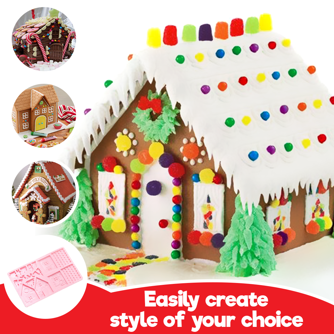 DIYMe! Gingerbread House Mold Set