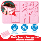 DIYMe! Gingerbread House Mold Set