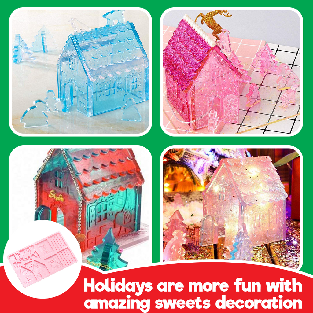 DIYMe! Gingerbread House Mold Set