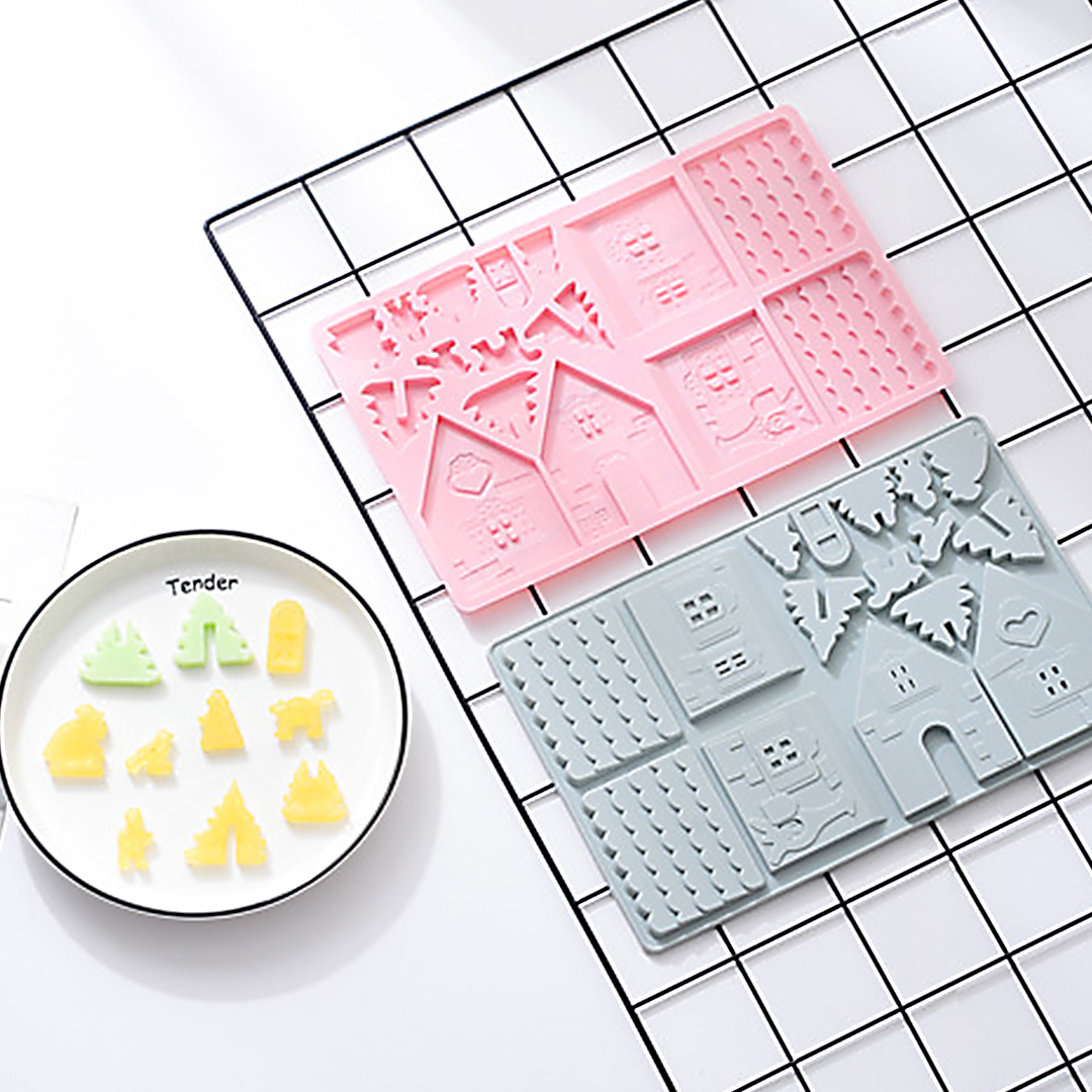 DIYMe! Gingerbread House Mold Set