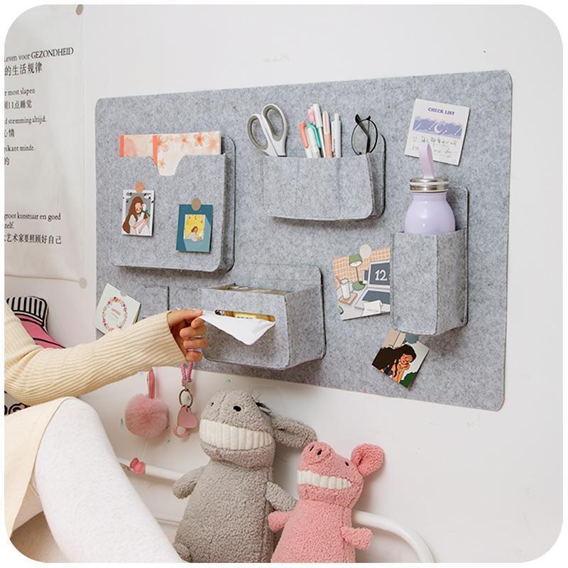 DIY Wall Felt Organizer