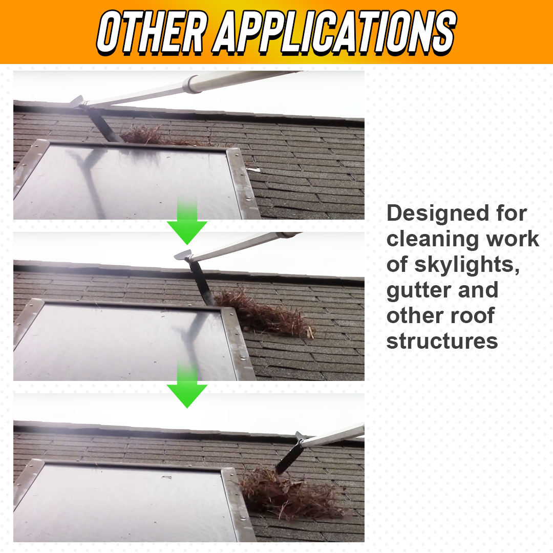 DMZ Home Gutter Cleaning Spoon Tool