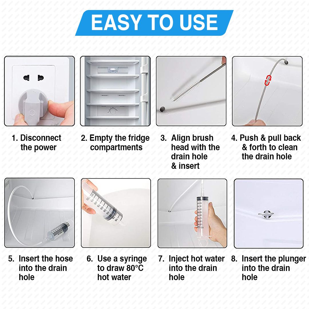 DMZ Home Refrigerator Cleaning Dredge Kit