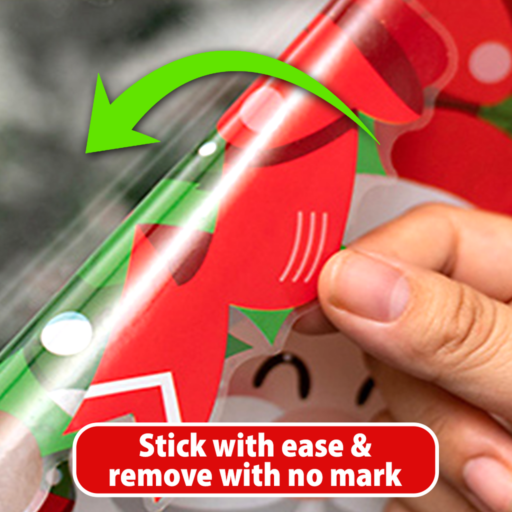 DecoSticker Christmas Window Stickers