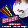 DigiPLUS Bluetooth LED Name Badges