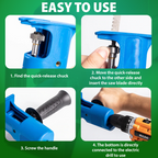 EDrill+ Reciprocating Saw Attachment