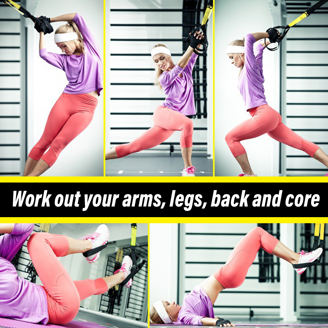 Elastic Resistance Bands Suspension Straps