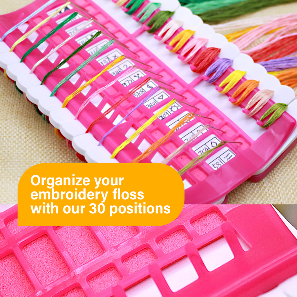 Embroidery Floss Thread Organizer