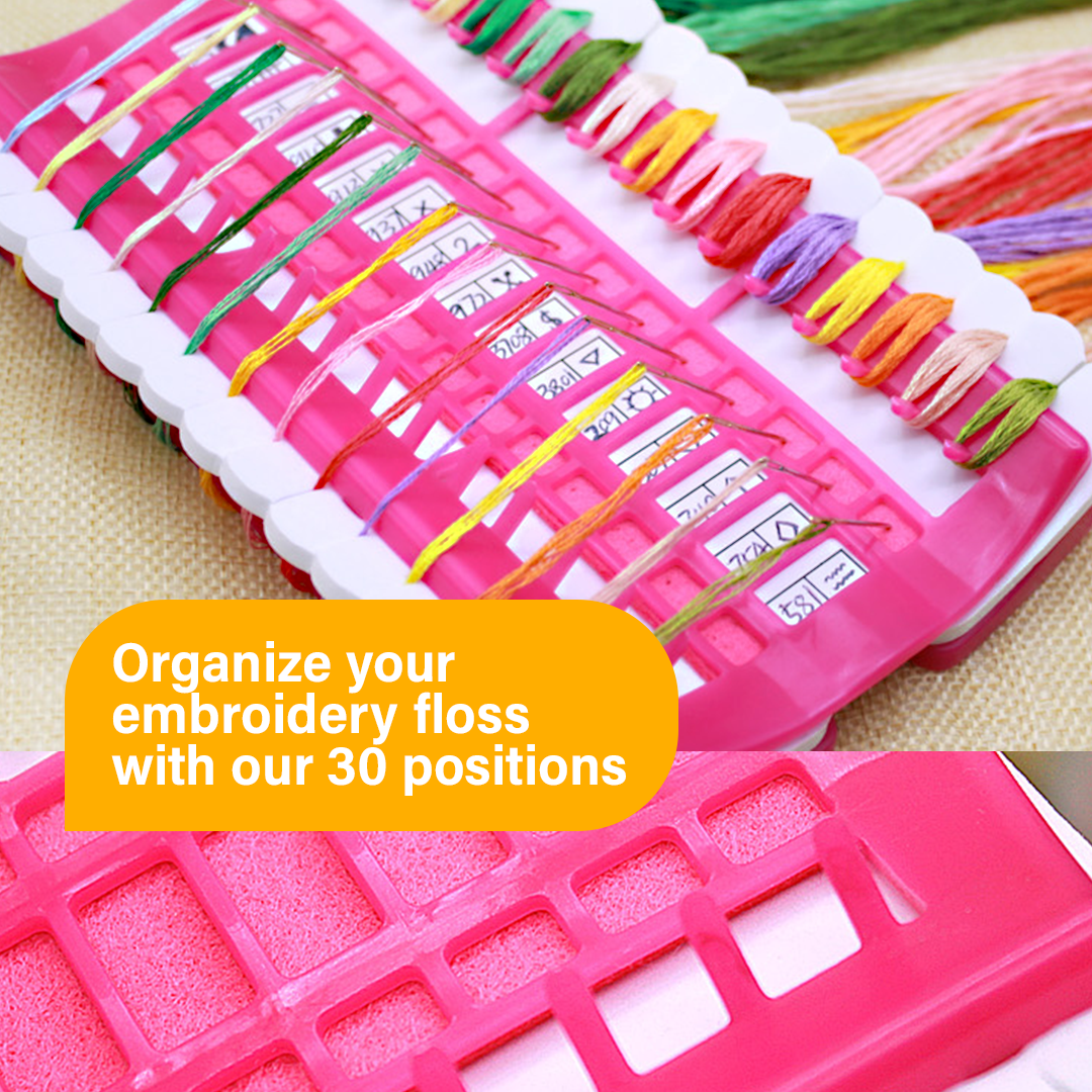 Embroidery Floss Thread Organizer