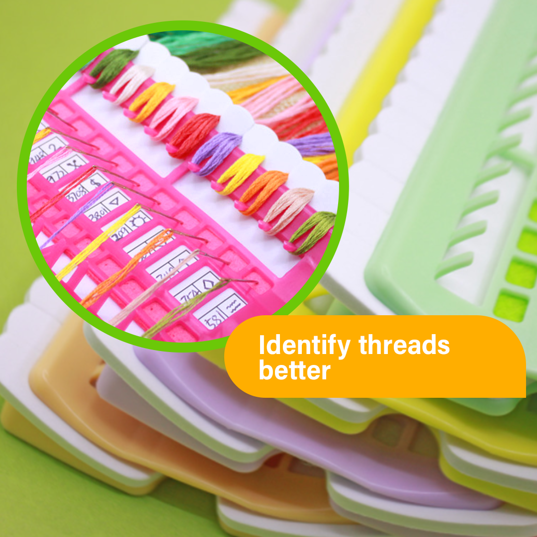 Embroidery Floss Thread Organizer