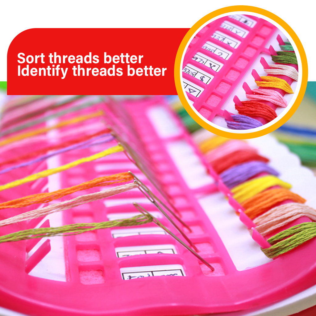 Embroidery Floss Thread Organizer