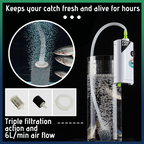 FishLife Rechargeable Aquarium Oxygen Aerator Pump
