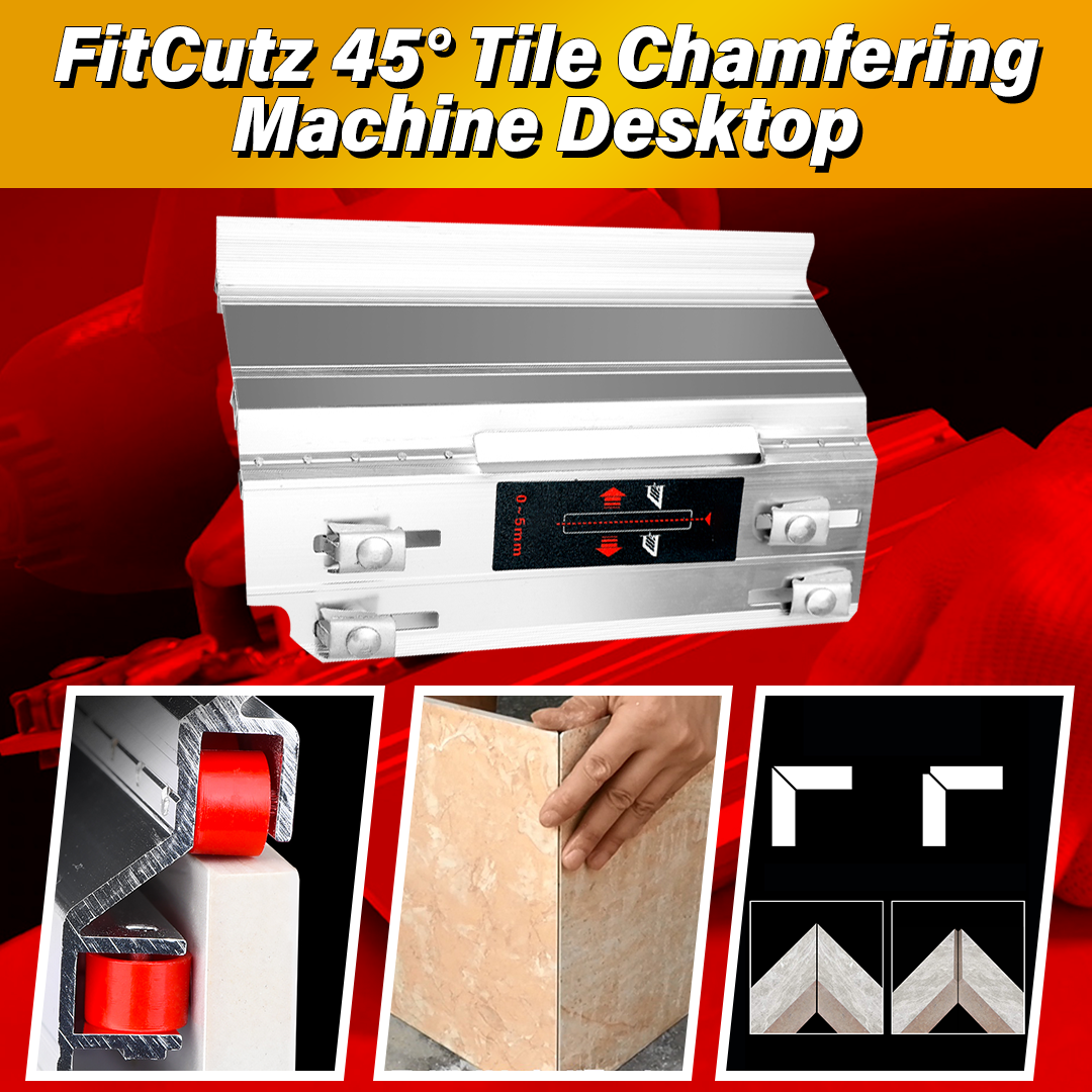 FitCutz 45° Tile Chamfering Machine Desktop