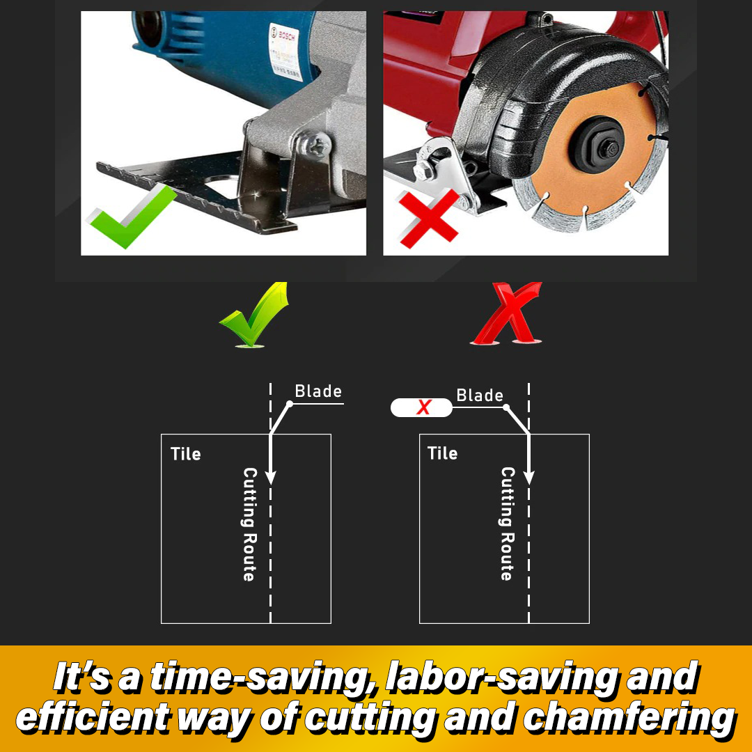 FitCutz 45° Tile Chamfering Machine Desktop