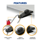 Fixed Plastic Tent Clips (10PCS/SET)