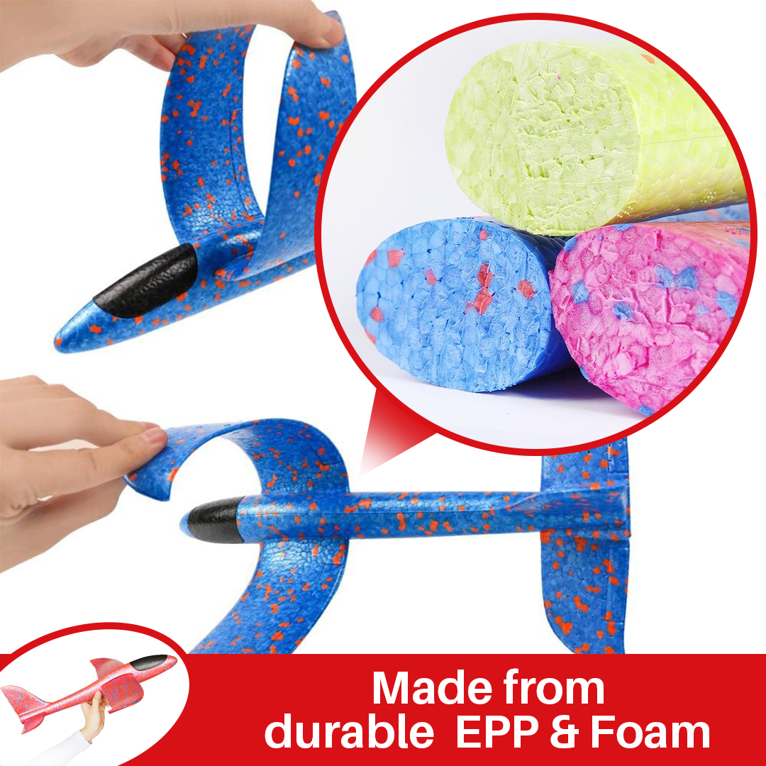 FunFly Hand Throw Foam Glider Plane