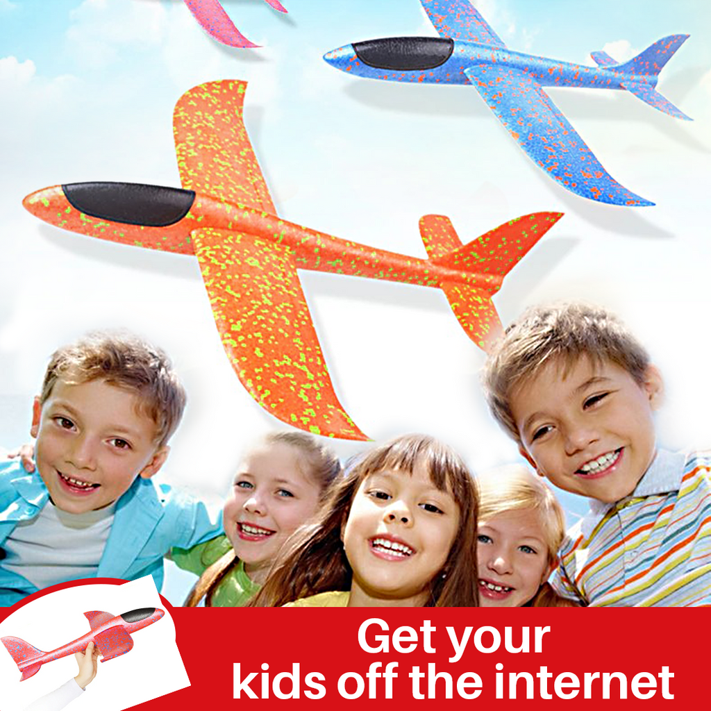 FunFly Hand Throw Foam Glider Plane