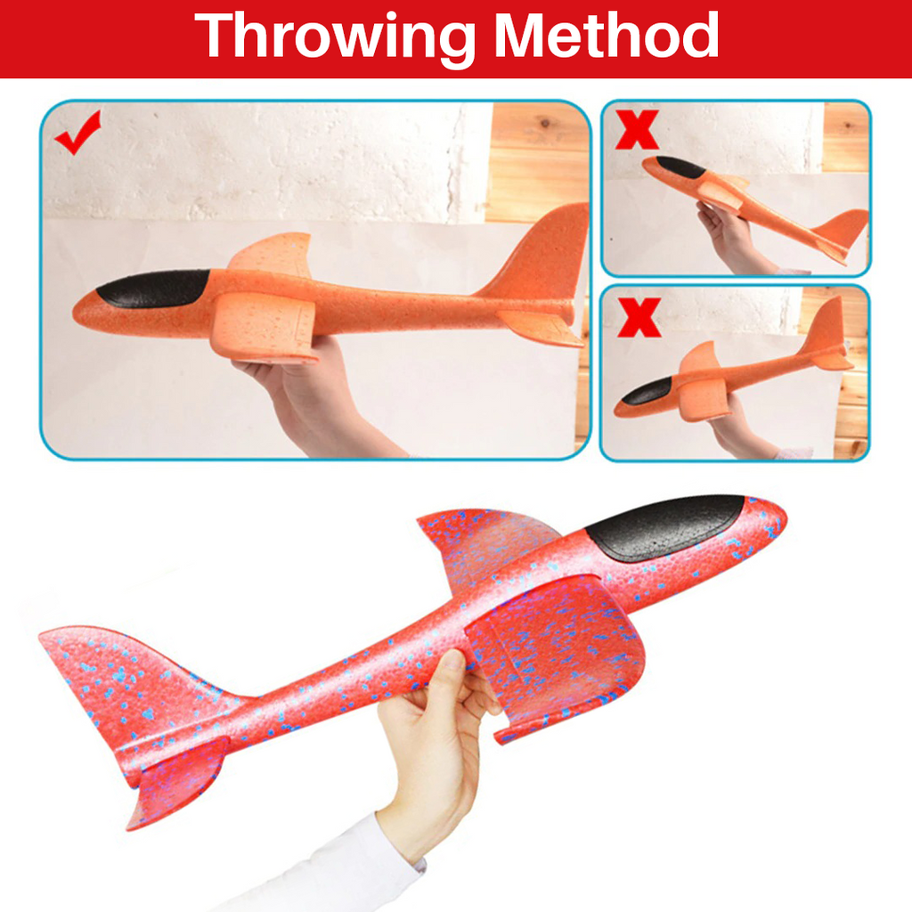 FunFly Hand Throw Foam Glider Plane