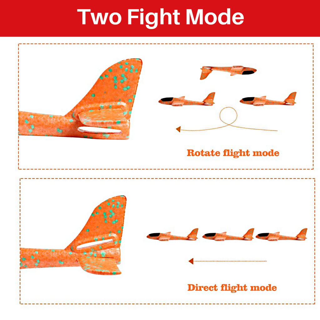 FunFly Hand Throw Foam Glider Plane