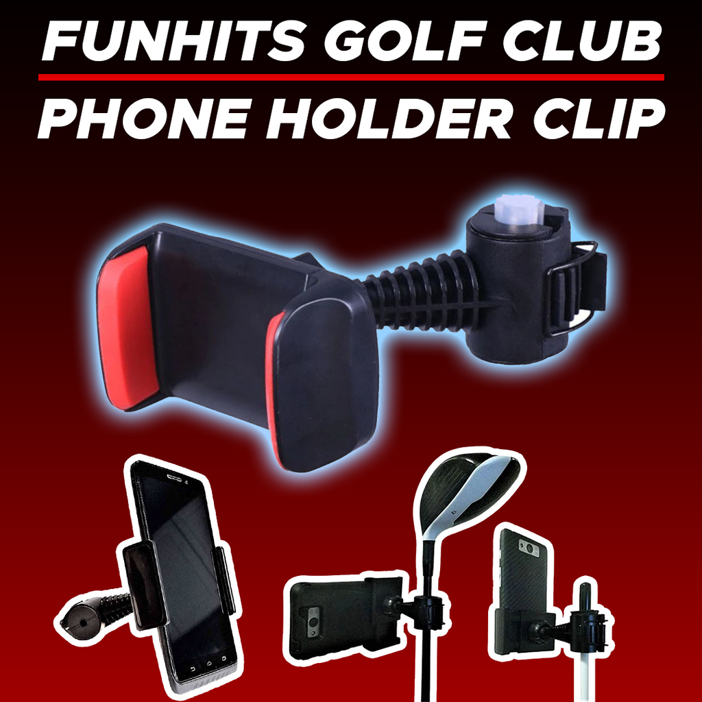 FunHits Golf Club Phone Holder Clip