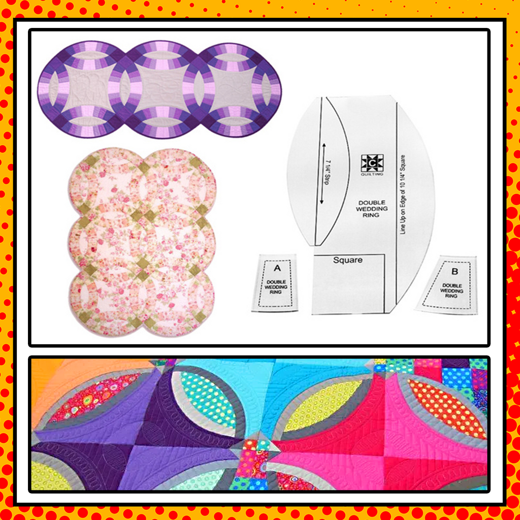 GCrafty Sewing  and Quilting Cutter Rulers Set